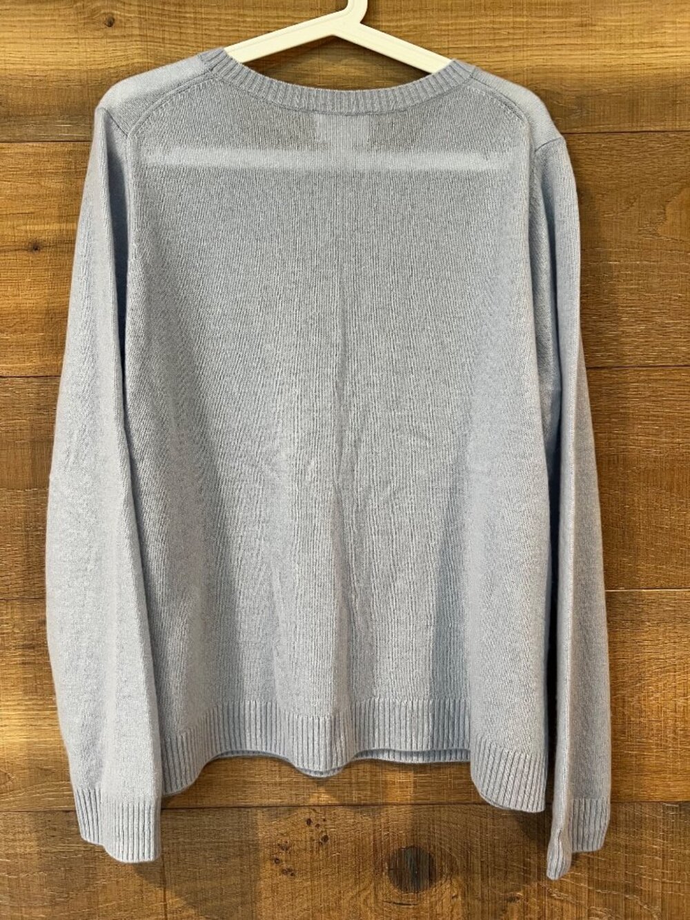 CASLON NORDSTROM LIGHT BLUE CASHMERE SWEATER SIZE XXL - Picture 4 of 6